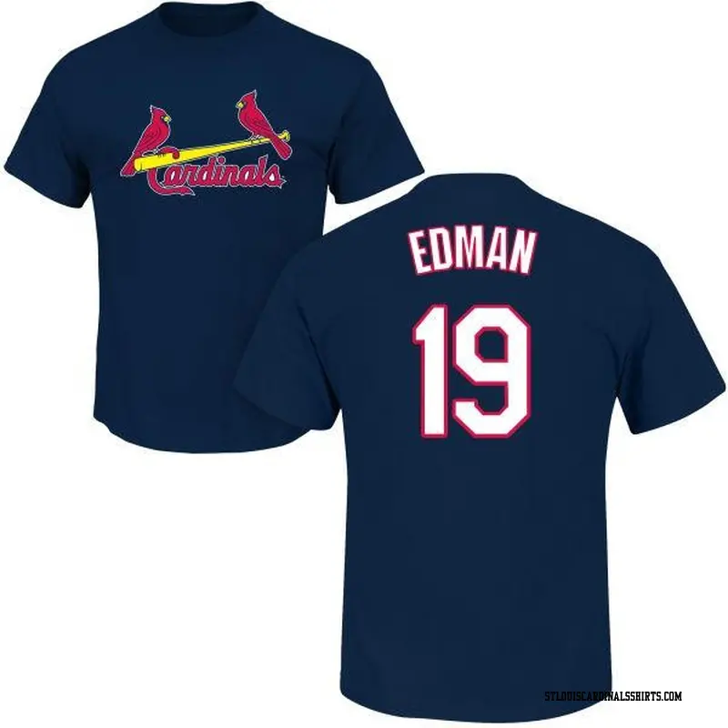 Nike Men's St. Louis Cardinals Tommy Edman #19 Red T-Shirt